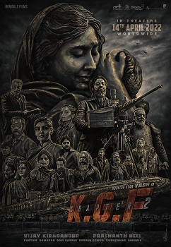 Poster for K.G.F Chapter 2